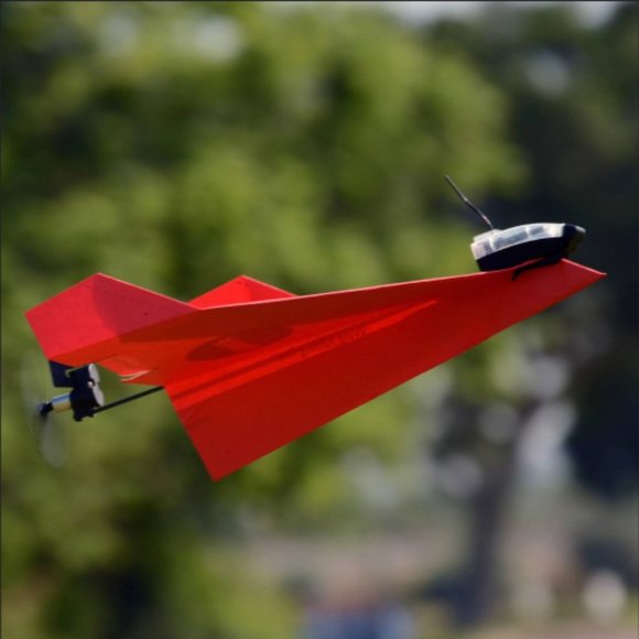 POWERUP 3.0 AIRPLANE - Smartphone Controlled Rechargeable Paper Airplane - Picture 9 of 10